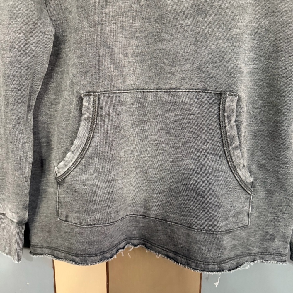 Alternative French Terry Hoodie-Size Medium-Washed Black-NWOT - Picture 4 of 9